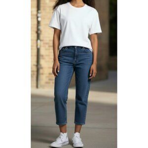 NEW Cropped Bootcut Stretch GAP Denim Jeans Ladies Size 4
